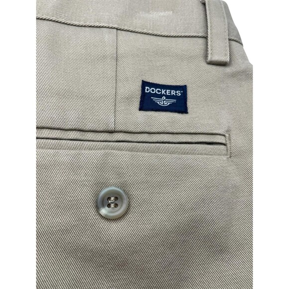 Dockers Khaki Pants Lot 3 Mens 36x30 Classic Relaxed Pleated Flat Front - Picture 2 of 16